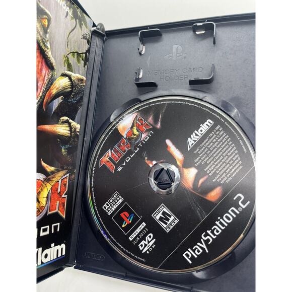 Turok Evolution PS2 PlayStation 2 Complete CIB - Tested - Picture 5 of 8